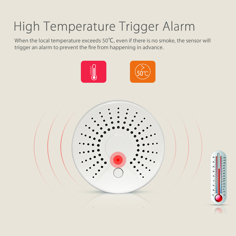 Detector de Humo Inteligente W - Smart Smoke Detector reseña y precio