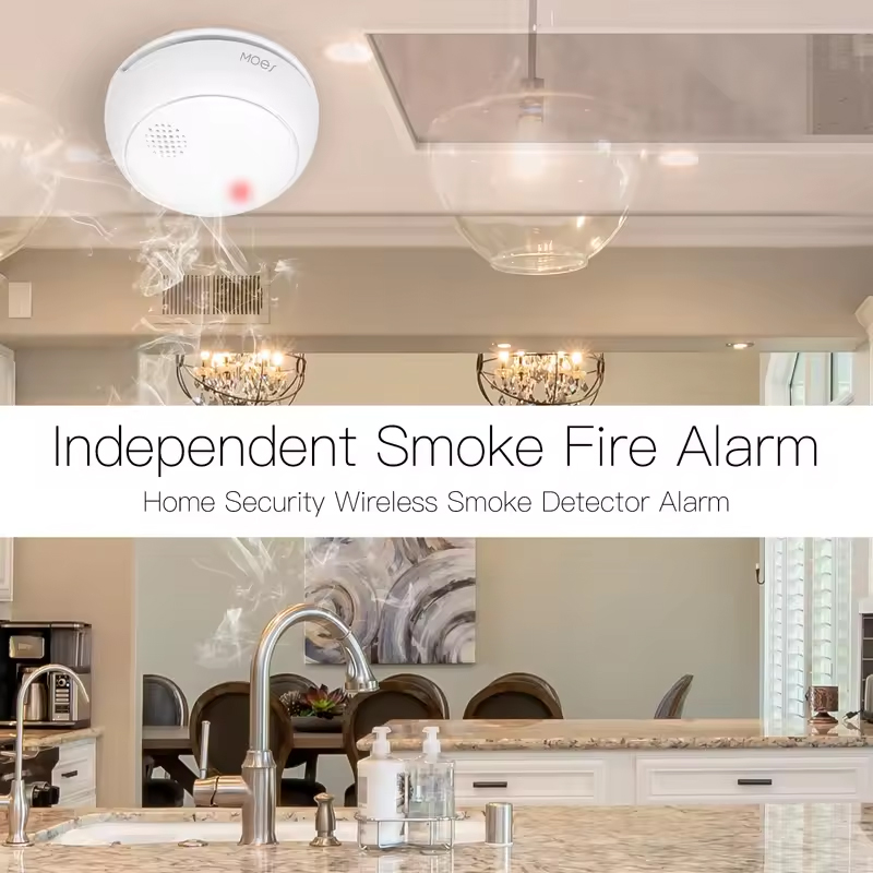 MOES ZigBee-Detector de humo i - Smart Smoke Detector reseña y precio
