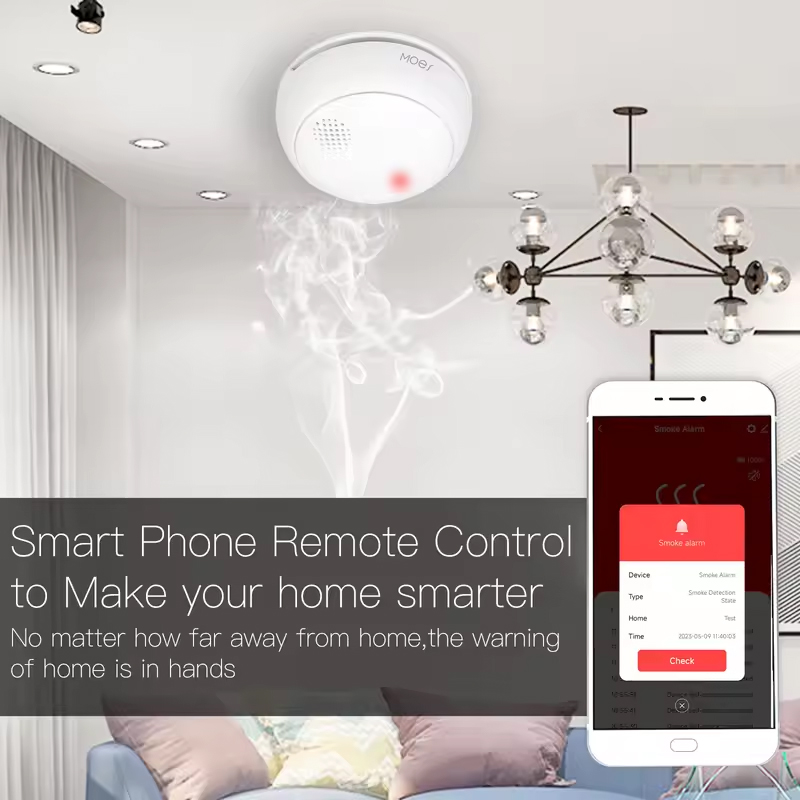 MOES ZigBee-Detector de humo i - Smart Smoke Detector reseña y precio