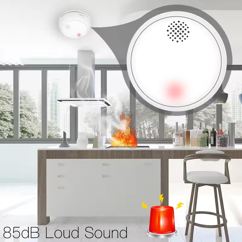 MOES ZigBee-Detector de humo i - Smart Smoke Detector reseña y precio