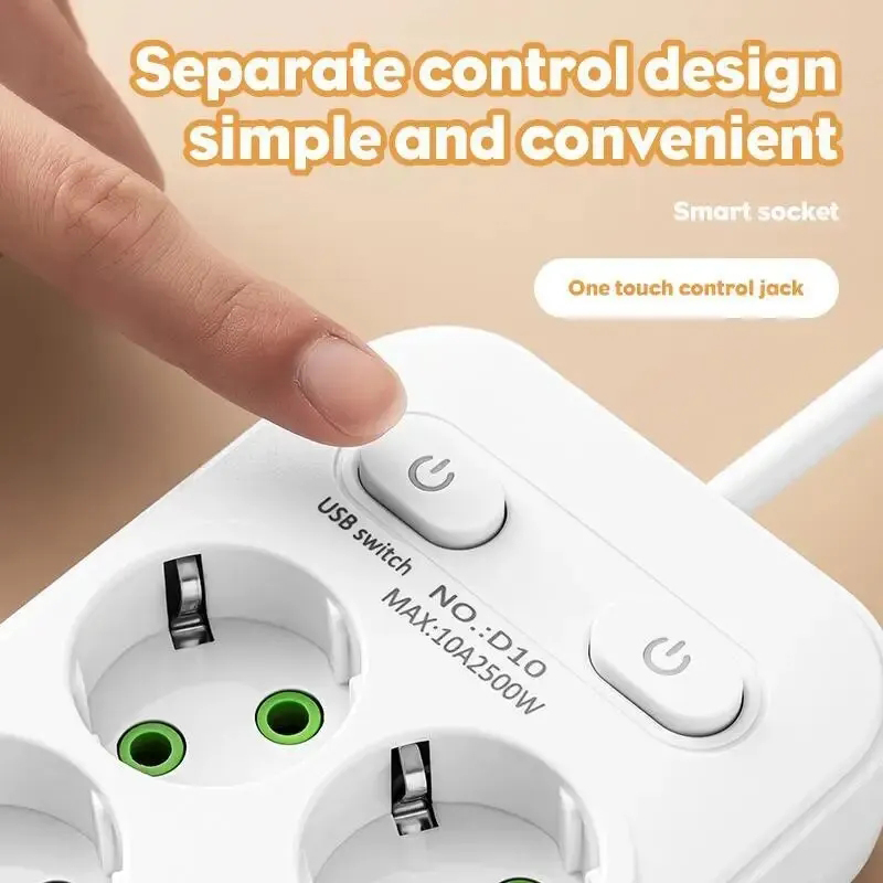 Regleta inteligente de 6 enchu - Smart Power Strip reseña y precio
