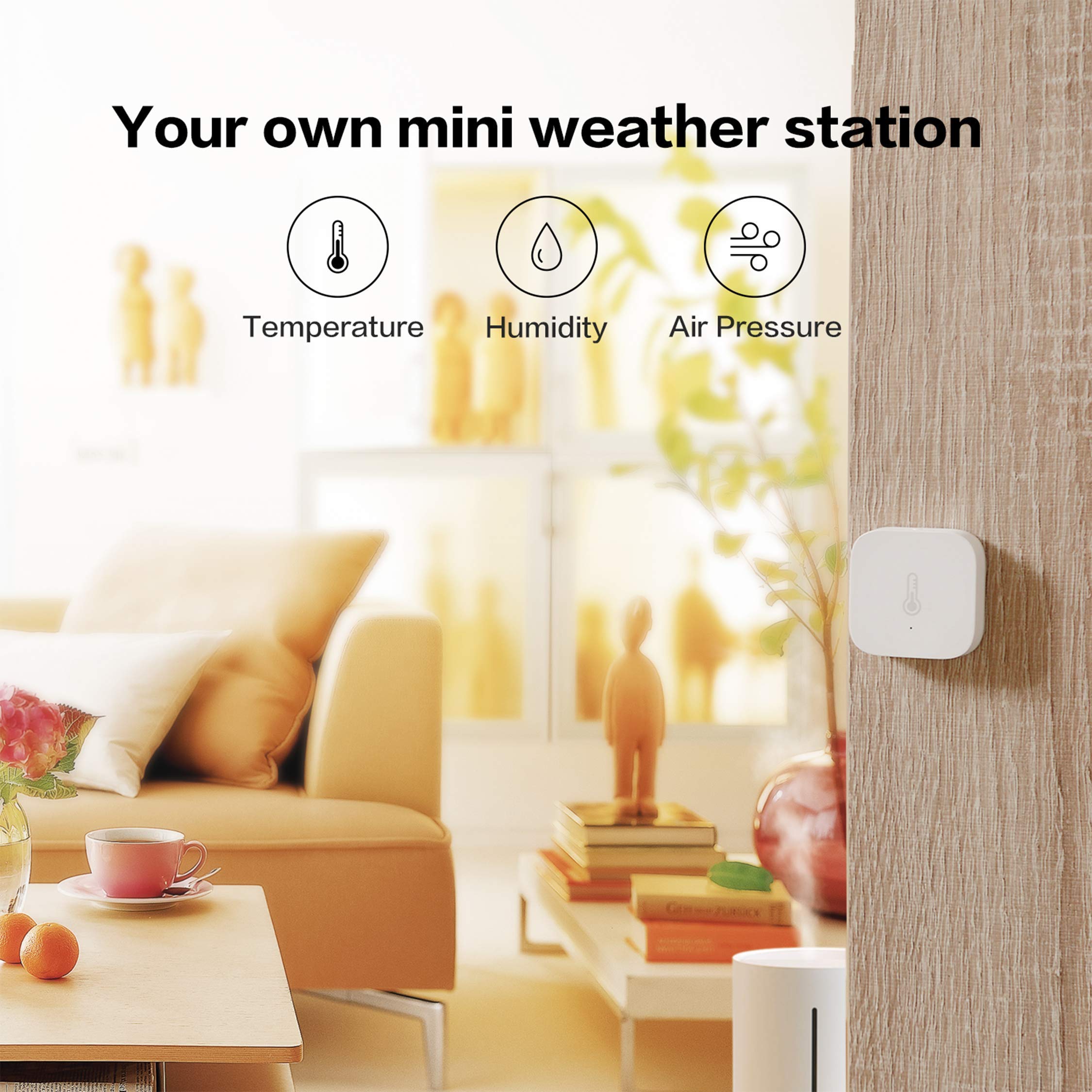Aqara-Sensor inteligente de te - Smart Home Xiaomi App reseña y precio