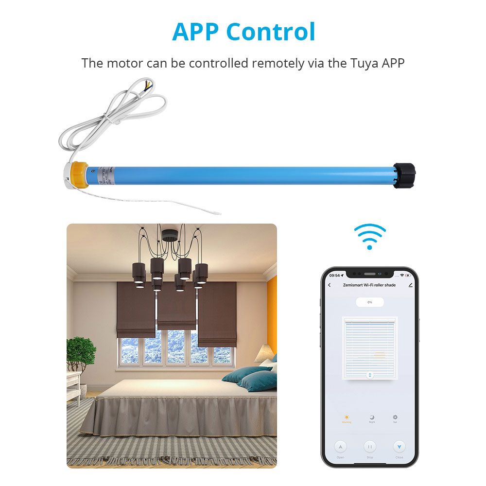 Motor Eléctrico WiFi Zemismart - Smart Home Apple reseña y precio