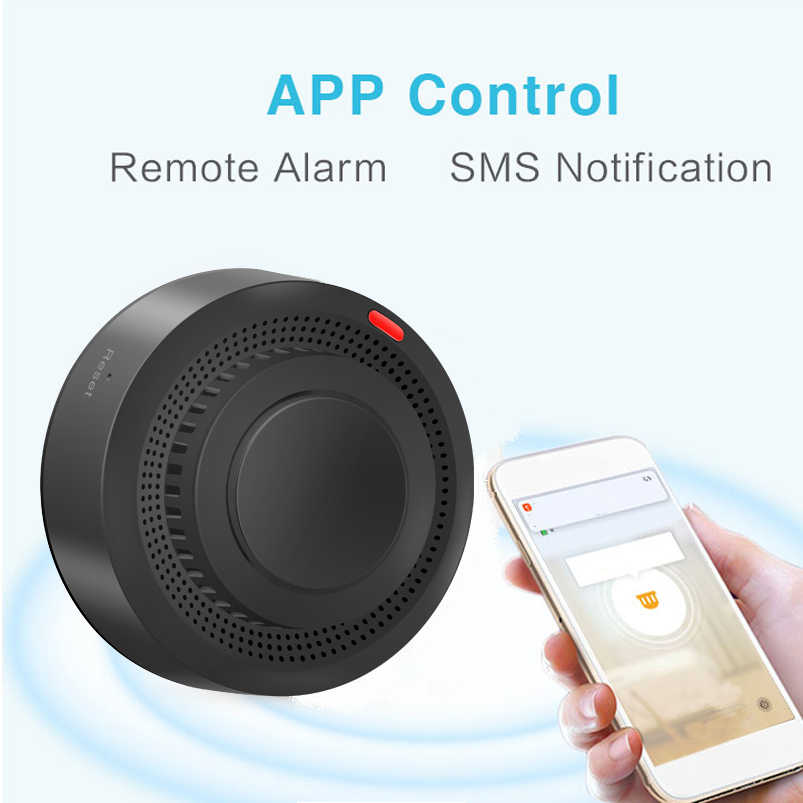 Detector de humo WiFi de 2,4G, - Smart Smoke Detector reseña y precio
